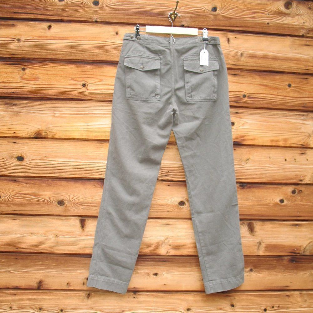 NWT Save Khaki United SKU Mens Army Green Twill Fatigue Pants 31 X 34 - Picture 5 of 9